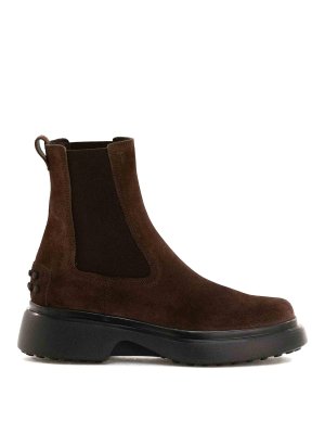 TOD'S: Stiefeletten - Stiefeletten - Grau