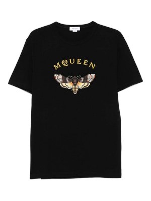 ALEXANDER MCQUEEN: Camisetas - Camiseta - Negro