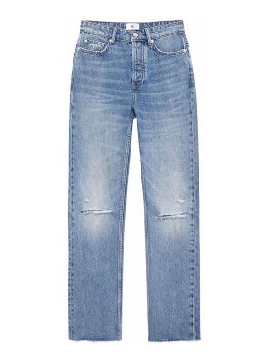 ANINE BING: straight leg jeans - Jeans