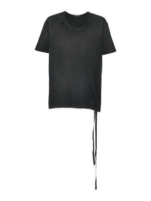 ANN DEMEULEMEESTER: Camisetas - Camiseta - Negro
