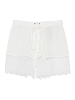 ANN DEMEULEMEESTER: Shorts - Shorts - Blanco