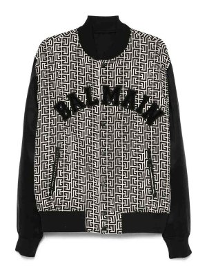 Balmain: Bombers - Bomber - Noir