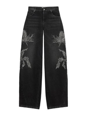 BLUMARINE: jeans a zampa - Jeans