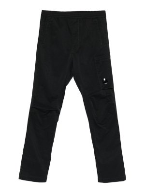 C.P. COMPANY: Pantalones casual - Pantalón Casual - Negro