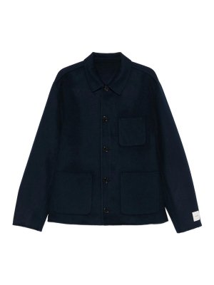 CALVIN KLEIN: カジュアルジャケット - カジュアルジャケット - ブルー