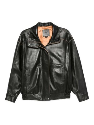 CALVIN KLEIN: leather coats - Leather Outerwear