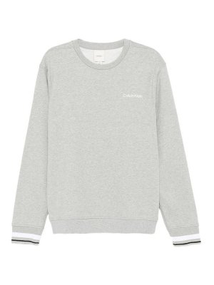 CALVIN KLEIN: Suéteres con cuello pico - Suéter Cuello Redondo - Gris