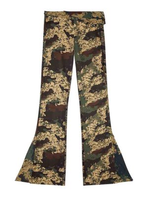 DIESEL: Schlagjeans - Schlagjeans - Grün