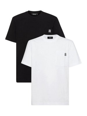 DSQUARED2: T-shirts - T-Shirt - Blanc