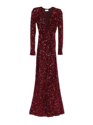 ELISABETTA FRANCHI: Robes de soirée - Robe De Soirée - Rouge