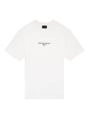 EMPORIO ARMANI: T-shirts - T-Shirt - Blanc
