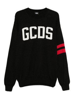 GCDS: クルーネック - クルーネック - 黒