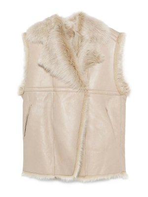 Iro: Lederjacken - Lederjacke - Beige