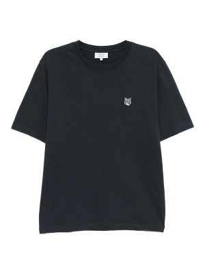 MAISON KITSUNÉ: Camisetas - Camiseta - Azul