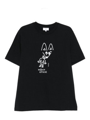 MAISON KITSUNÉ: t-shirt - T-shirt Maison Kitsune