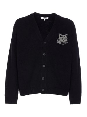 MAISON KITSUNÉ: クルーネック - クルーネック - 黒