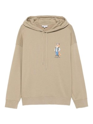 MAISON KITSUNÉ: スウェット＆セーター - スウェットシャツ/セーター - ベージュ