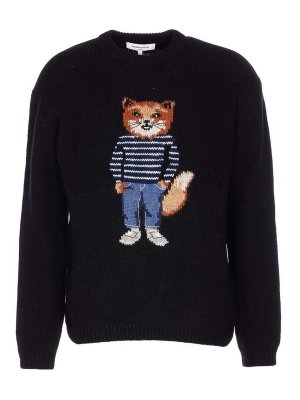 MAISON KITSUNÉ: crew necks - Sweater Maison Kitsun
