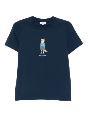 MAISON KITSUNÉ: t-shirts - T-Shirt Maison Kitsun