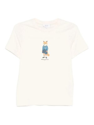 MAISON KITSUNÉ: t-shirts - T-Shirt Maison Kitsun