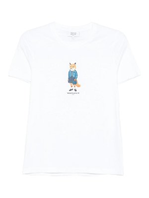 MAISON KITSUNÉ: t-shirts - T-Shirt Maison Kitsun