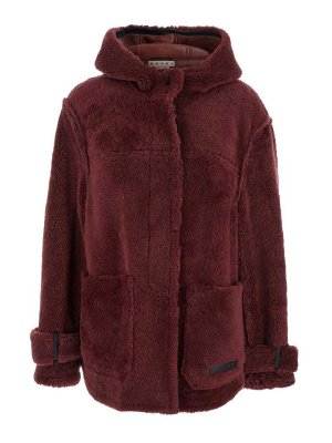 Marni: Pelz und Shearling - Pelz - Rot