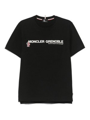 MONCLER GRENOBLE: Camisetas - Camiseta - Negro