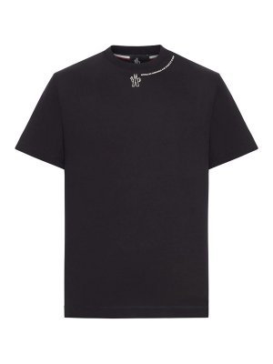 MONCLER GRENOBLE: Tシャツ - Tシャツ - 黒
