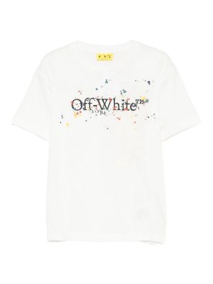 OFF-WHITE: Suéteres con cuello pico - Suéter Cuello Redondo - Blanco