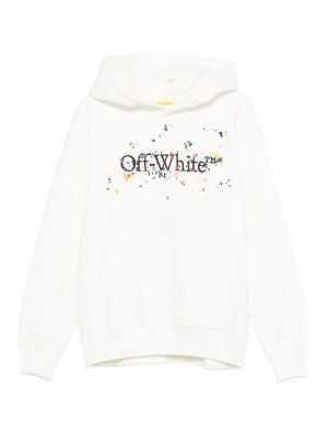 OFF-WHITE: スウェット＆セーター - スウェットシャツ/セーター - 白