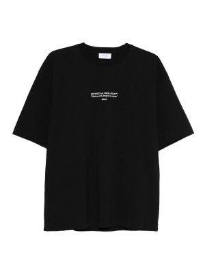 OFF-WHITE: T-shirts - T-Shirt - Schwarz