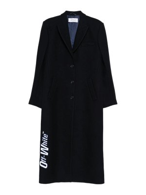 OFF-WHITE: cappotti lunghi - Cappotto
