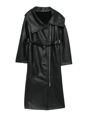 SPORTMAX: leather coats - Coat