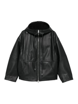 SPORTMAX: leather coats - Leather Outerwear