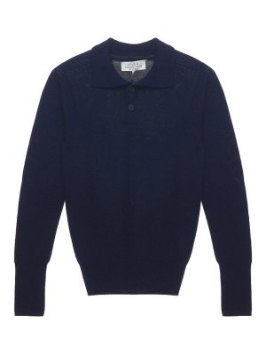 STUDIO NICHOLSON: Pull col rond - Pull Col Rond - Bleu
