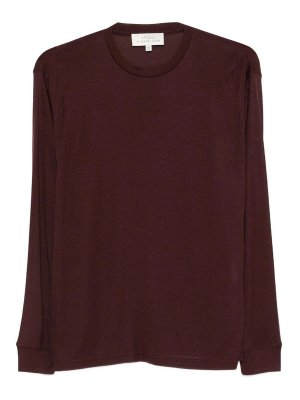 STUDIO NICHOLSON: クルーネック - クルーネック - 赤