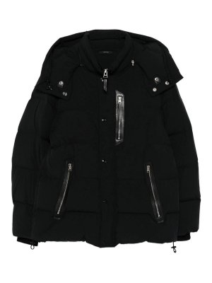 TOM FORD: Chaquetas y Chaquetones acolchados - Chaqueta Alcochada - Negro