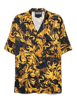 Versace Jeans Couture: Chemises - Chemise - Noir