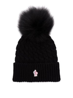 MONCLER GRENOBLE: Chapeaux - Chapeau - Noir
