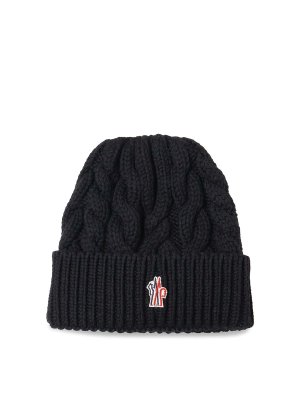 MONCLER GRENOBLE: Chapeaux - Chapeau - Noir