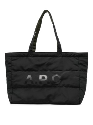 A.P.C.: トートバッグ - トートバッグ - 黒