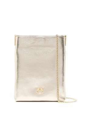 Pinko: Bolsas bandoleras - Bolsa Bandolera - Dorado