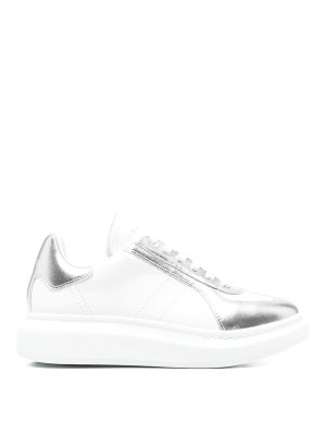 ALEXANDER MCQUEEN: Chaussures de sport - Baskets - Blanc