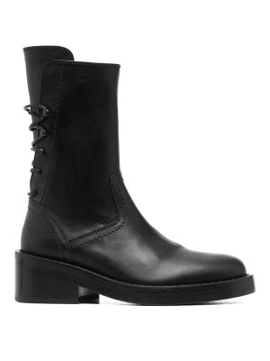 ANN DEMEULEMEESTER: Zapatos con cordones - Zapatos Con Cordones - Negro