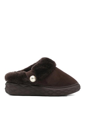 JIMMY CHOO: Mules - Mules - Braun