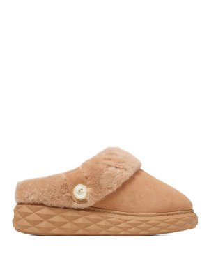 JIMMY CHOO: Mules - Mules - Braun
