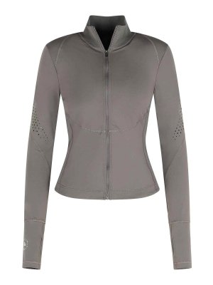 ADIDAS BY STELLA MCCARTNEY: Sweatshirts & Sweaters - Tpr Grey Polyamide Blend Sweatshirt