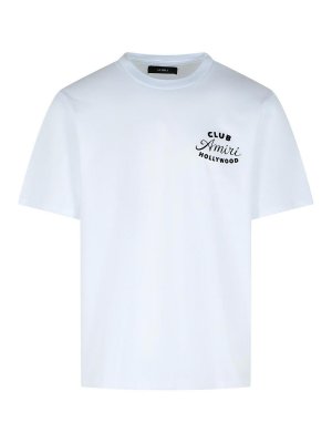 AMIRI: t-shirts - White Cotton T-Shirt