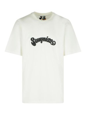 BARROW: t-shirt - T-shirt di cotone bianco