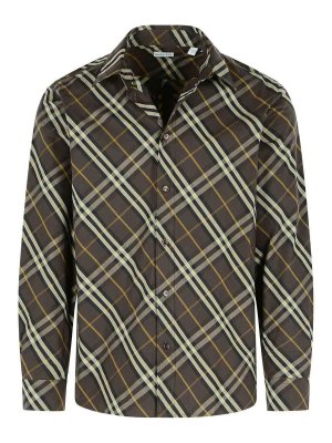 BURBERRY: Chemises - Chemise - Marron